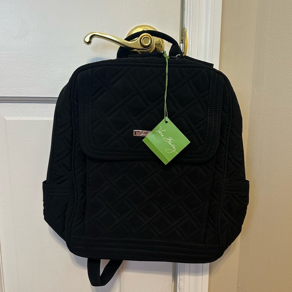 Brand new Vera Bradley Metro Black Backpack